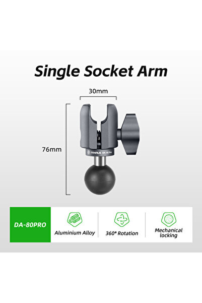 choice2 DA-80PRO FANAUE Aluminum Alloy Independently Rotatable Single Socket ...