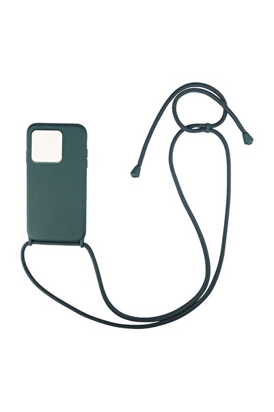 Sonique Θήκη Σιλικόνης με Κορδόνι CarryHang Xiaomi Redmi 10C Πράσινο Σκούρο