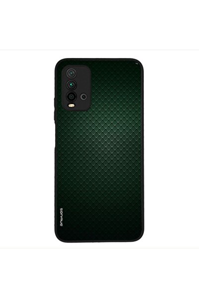 Sonique Θήκη Carbon Series για Xiaomi Redmi 9T Πράσινο