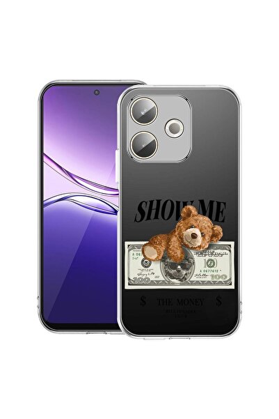 bestcase Husă pentru Xiaomi Redmi 13x / Poco M6 4G cu design Ursuleț de pluș ...