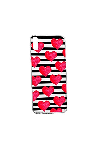 bestcase Husa Silicon Compatibila Cu Xiaomi Redmi 9AT, Hearts, rezistenta la ...