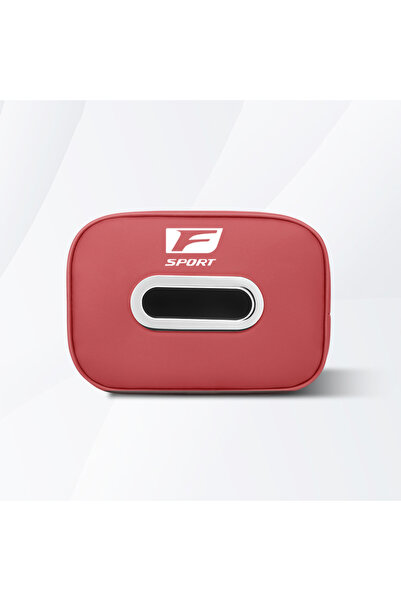 Choice6 Red High-capacity Car Interior Tissue Box Kleenex Storage Bag Accesso...