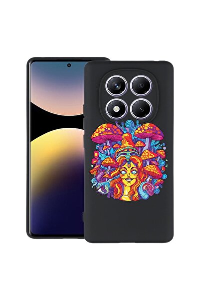 bestcase ¬Æ Husa pentru Xiaomi Redmi Note 14 Pro 4G, Dream Colors Mushrooms, ...