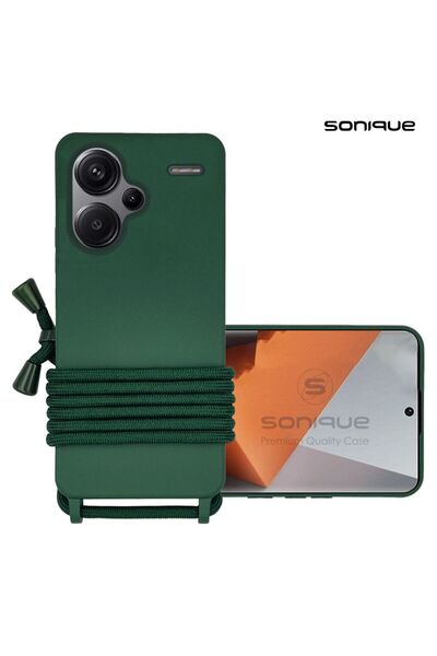 Sonique Θήκη Σιλικόνης με Κορδόνι CarryHang Xiaomi Redmi Note 13 Pro Plus 5G ...