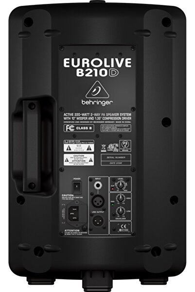 Behringer B210D coloană de difuzoare activă de 10 inch