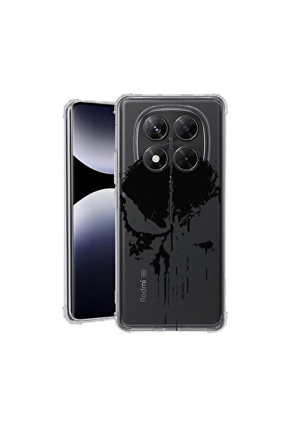 bestcase Husă pentru Xiaomi Redmi Note 15 5G cu design Punisher, anti-șoc, cu...