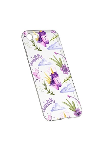 bestcase Силиконов калъф, Прозрачен, Тънък, Десен с еднорог, Xiaomi Redmi Not...