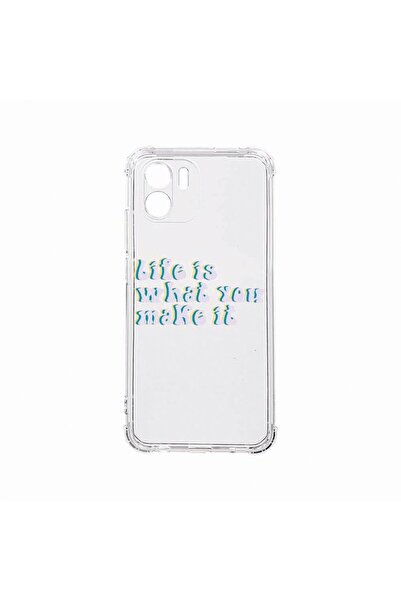 bestcase Αντικραδασμική Θήκη, Συμβατή με Xiaomi Redmi A1, Η ζωή είναι αυτό πο...