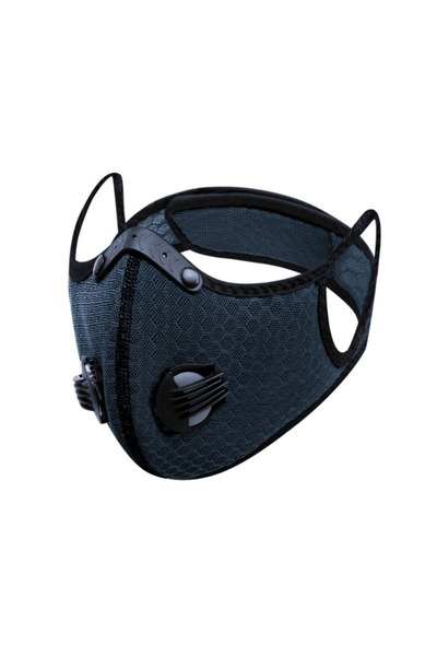 Choice Dark Blue New Breathable Ergonomic Dust Mask Nose Clamp Adjustable Res...