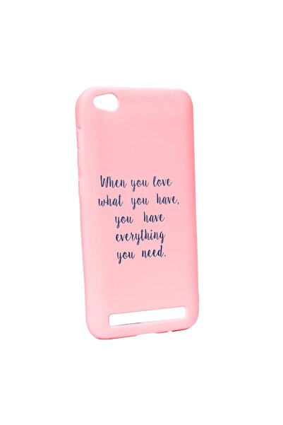 bestcase Husa de protectie cu mesaj Love, pentru Xiaomi Redmi 5A, rezistenta ...