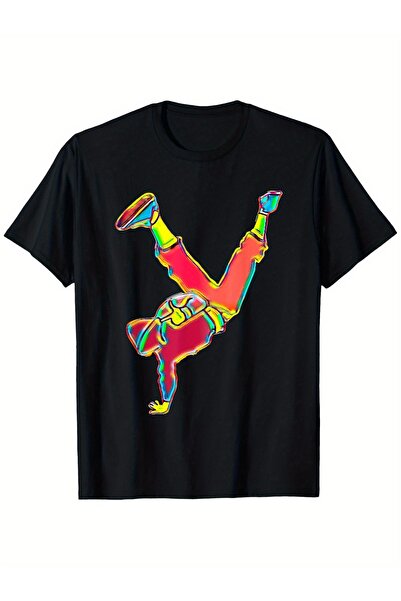 yiou trendy clothing Men's Breakdance Graphic T-shirt