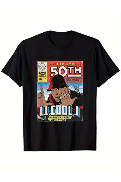 Aura YIO تي شيرت LLCoolJ للذكرى الخمسين للهيب هوب