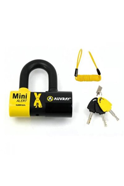 Auvray Mini Extreme UV Alarmlı Disk Kilidi SRA Sertifikalı 2AXTRAUV