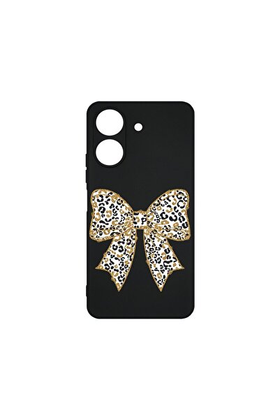 bestcase Силиконов тънък калъф за Xiaomi Redmi 13C 4G, Леопардов дизайн с пан...