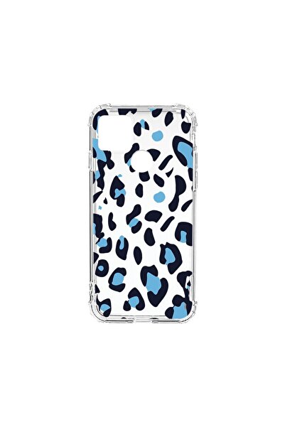 bestcase Противоударен калъф 1.5ММ, съвместим с Xiaomi Redmi 9C, син леопардо...