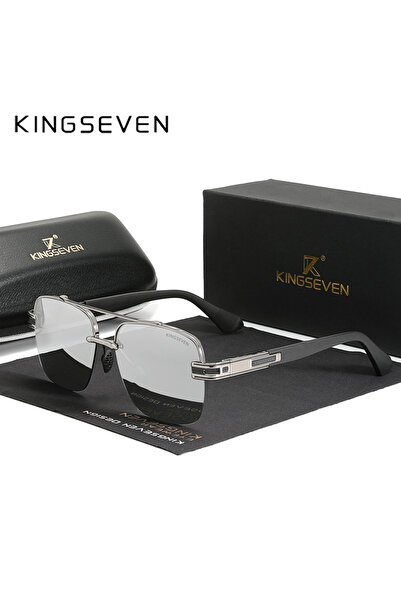 Choice7 نظارات شمسية جديدة من KINGSEVEN بتصميم أنيق للرجال والنساء، مستقطبة و...