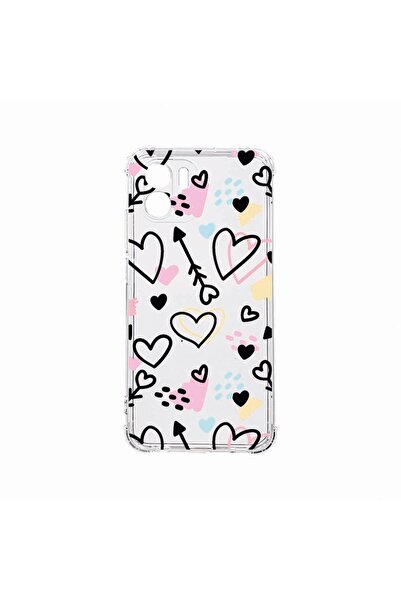bestcase Противоударен калъф, съвместим с Xiaomi Redmi A1, с любовни символи,...
