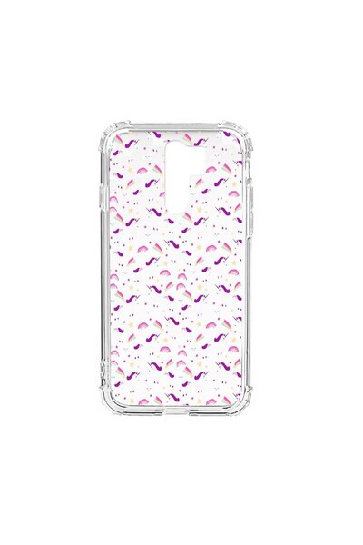 bestcase Husa Anti Shock Silicon Compatibila Cu Xiaomi Redmi 9, Unicorn Rainb...
