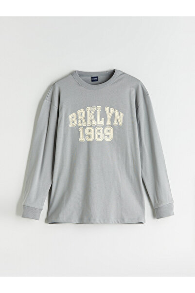 LC Waikiki Crew Neck Printed Boys' T-Shirt