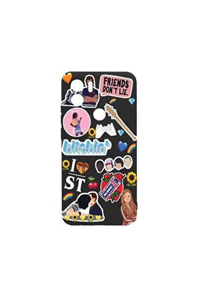 bestcase Λεπτή Θήκη Σιλικόνης 0.8MM, Συμβατή με Xiaomi Redmi A2 Plus, Οι φίλο...