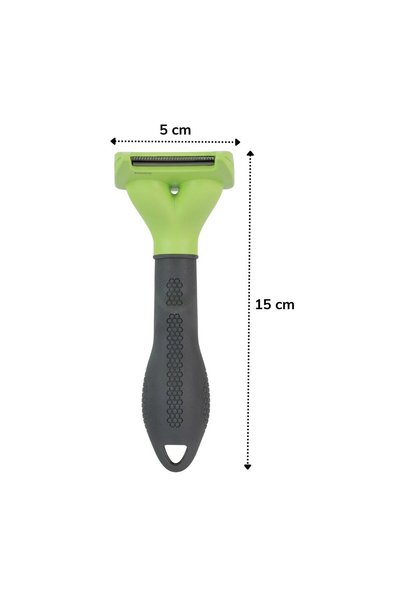 Roichil Long hair dog comb feather collector comb small for cats and dogs