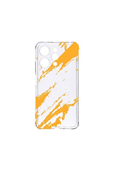 bestcase Противоударен калъф 1.5ММ, съвместим с Xiaomi Redmi 12 4G, Златни ив...