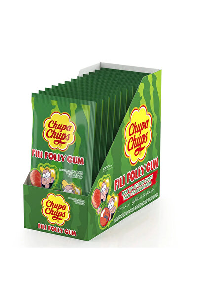 Chupa Chups Chupa Chups Fili Fuli Watermelon Gum 12*11Gr