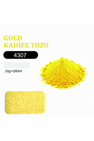 STENCİLTASARIM Stencil Tasarım 4307 GOLD Kadife Tozu 20 gr (200ml)
