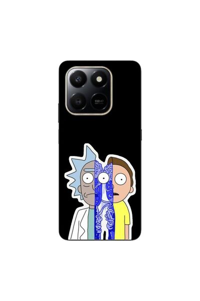 OEM Husa compatibila cu Honor 400 Smart Silicon Gel Tpu Model Rick And Morty ...