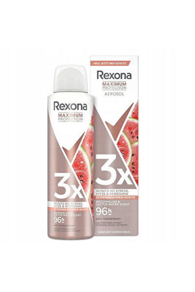 Rexona Deodorant Maximum Protection, Watermelon & Cactus water, 150 ml