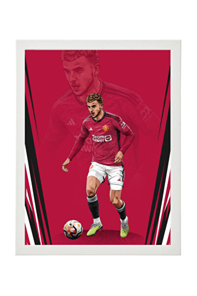 Boomah Accessories Mount Manchester United Art Poster with Frame 30x40cm