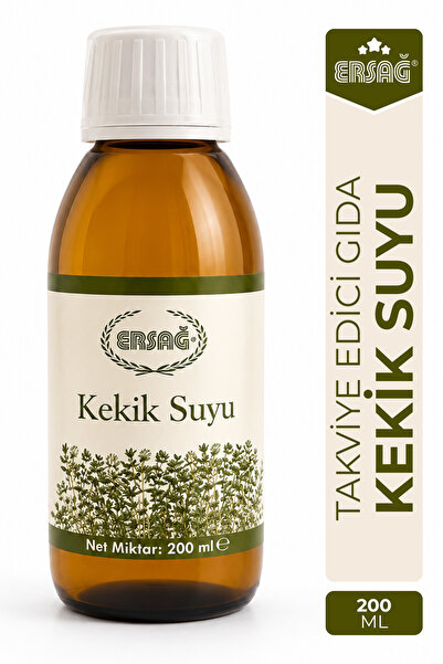 Ersağ Kekik Suyu Takviye Edici Gıda 200 ML