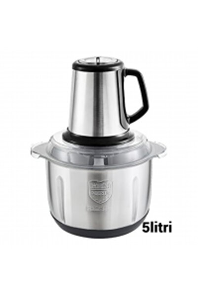 OEM Tocator Electric Profesional 5L - Inox, Multifunctional Carne si Legume