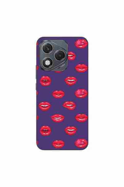 OEM Husa compatibila cu Honor 400 Lite Silicon Gel Tpu Model Buze Pattern