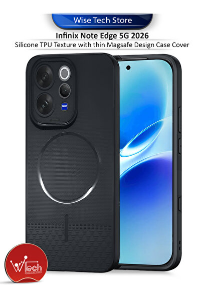 Wtech vivo V70 5G 2026 Silicone TPU Texture with thin Magsafe Design Case Cover
