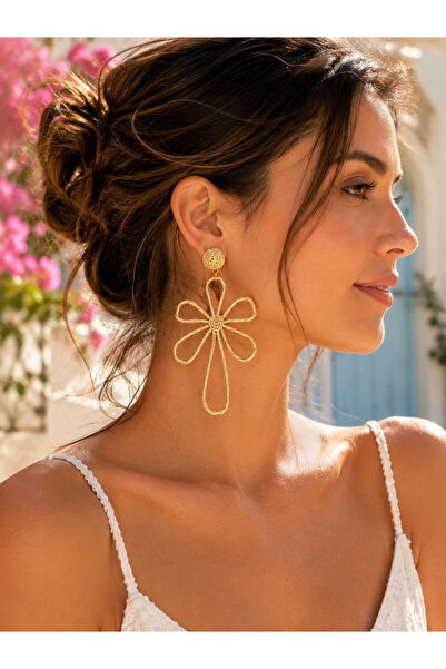 ANOUSH Cercei statement cu design floral AURORA FLOARE