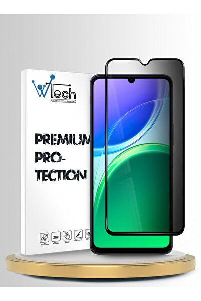 Wtech vivo Y11 5G / Y21 5G 2026 Premium E2E Series Privacy Full Cover Tempere...