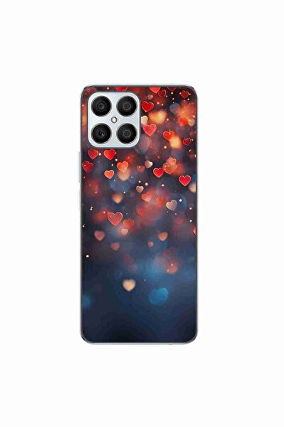 OEM Husa compatibila cu Honor X8 4G Silicon Gel Tpu Model Valentines Cards Vi...