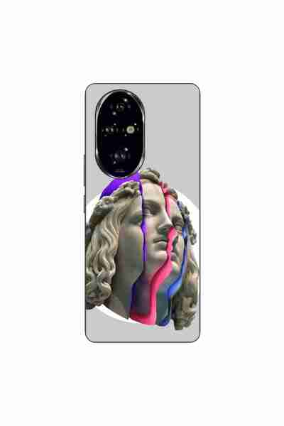 OEM Husa compatibila cu Honor 200 Pro Silicon Gel Tpu Model Neon Ruins