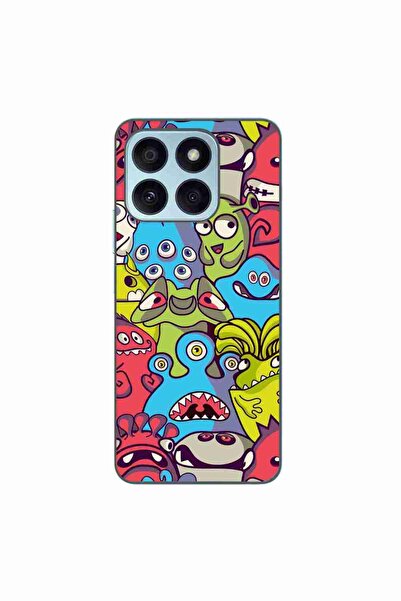 OEM Husa compatibila cu Honor X8b Silicon Gel Tpu Model Squishi Monsters