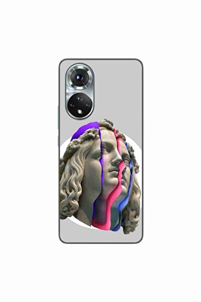 OEM Husa compatibila cu Honor 50 Silicon Gel Tpu Model Neon Ruins
