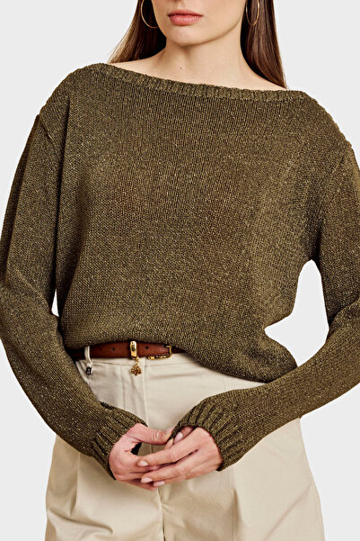 BROOKS BROTHERS Boat Neck Casual Sweater Sweater Bbss26Fkl015128