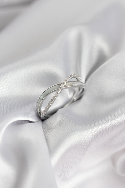 northcity n Zircon Stone Spiral Mother-Of-Pearl Silver Color Women's Ring 588...