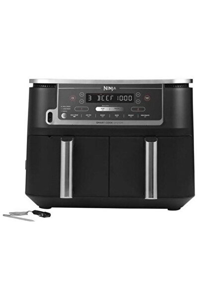 NINJA Friteuză cu aer cald AF451EU, 2470 W, 9.5 l, 6 programe, Negru