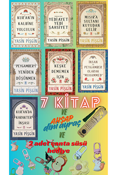 Timaş Yayınları Yasin Pişgin 7 KİTAP Keşke Dememek İçin-Yedi Ayet Yedi Şahsiy...