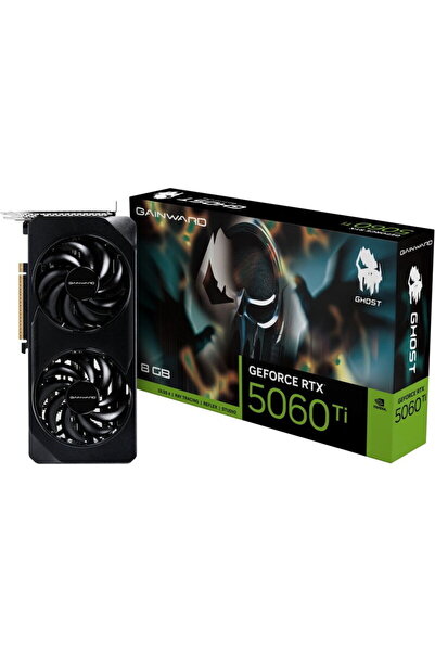 gainward GeForce RTX 5060 Ti Ghost 8GB GDDR7 128-bit, DLSS 4.0, DisplayPort, ...
