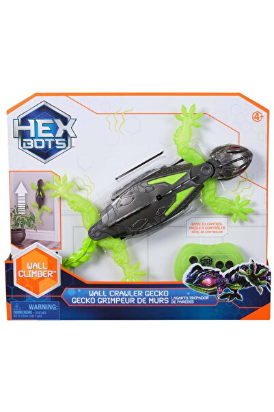 Hex Bots – Wallcrawler Gecko remote-controlled, Multicolor, 4 years+