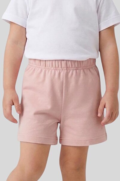 ww waka waka kids store Pantaloni scurți din bumbac pieptănat de bază, cu tal...