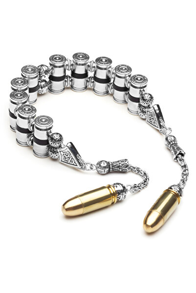 OTTOTESBİH Certified Bullet Design 105Gr Alpaca Metal Rosary Zaza Rosary