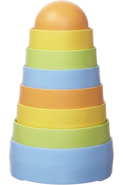 Green Toys لعبة تكديس للأطفال (8 قطع)